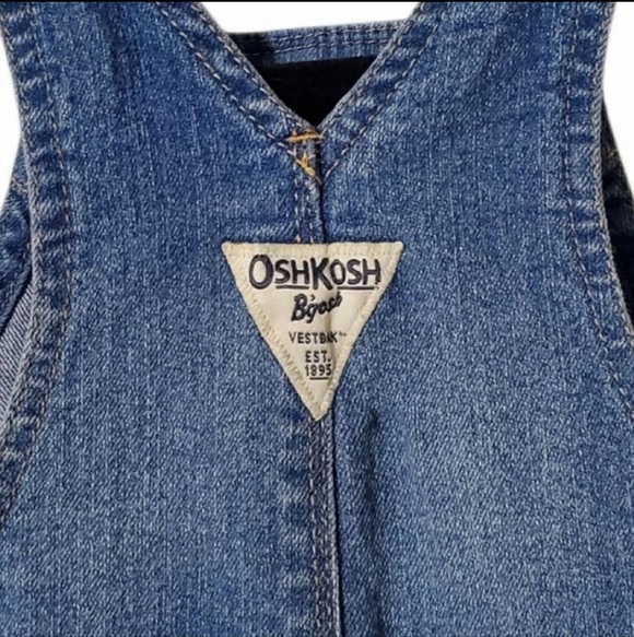 OshKosh Daisy Ruffle Overalls - Picture 6 of 12